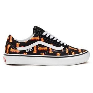 Vans Old Skool Thrasher Flame VN0005W0BML Size 4.5 womens 6
